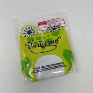 NEW! Thirty-One Cool Zip Snacker - Froggy